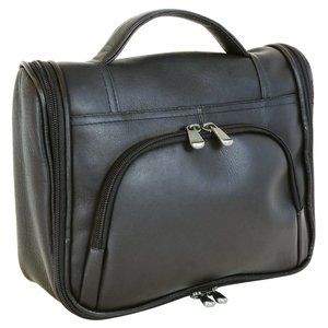 NEW! Leather Hanging Travel Kit by DayTrekr - Brown Leather